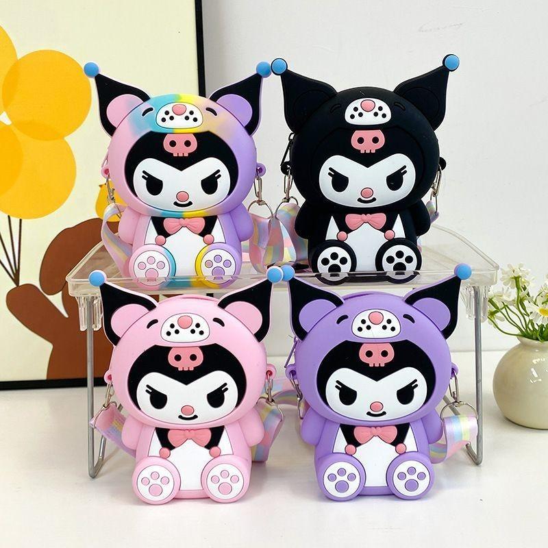 Adorable Cartoon Silicone Coin Purse For Girls Soft And Durable With Strap