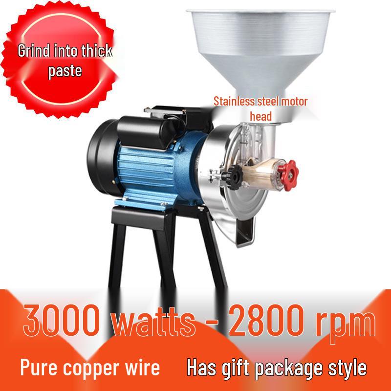 Automatic Soy Milk & Tofu Pudding Maker: Home & Commercial Use Grinder for Rice Noodles & Slurry