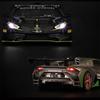 1/32 Scale HURACAN ST EVO Diecast Car Model Toy, Pull Back Toy Vehicle with Sound and Light for Kids Toddler Boys Girls Gift Collection