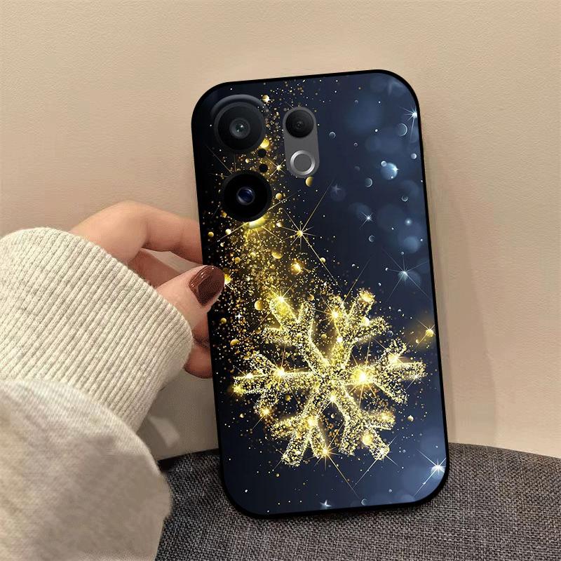 Case For VIVO X200 FE S30 Pro Mini Christmas Phone Cover Soft Silicone TPU Shell For VIVO X200FE Shockproof Bumper V2503 V2465A