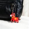 5/10Pcs 2026 Year of Horse Keychain Auspicious Cultural Design Chinese Zodiac Lucky Charms Backpack Pendant