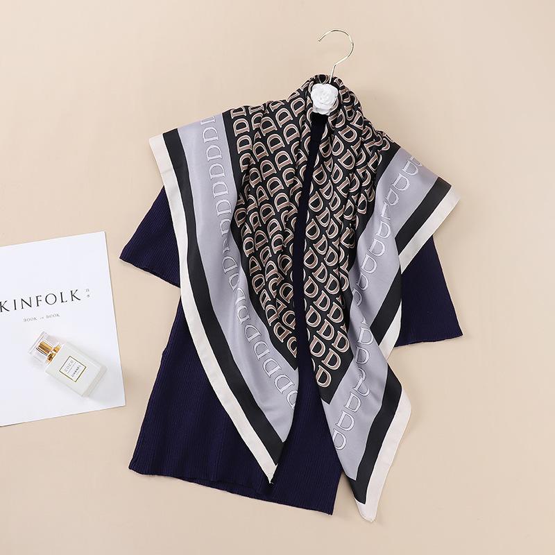 Новый дизайн роскошный женский шарф из саржи — фото 14