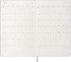 Moleskine 2026 Daily January Large Size x Pastel DHH1812DC3Y26 Planner, 12-Month Diary, Start, (13cm 21cm), Hardcover, Lilac,