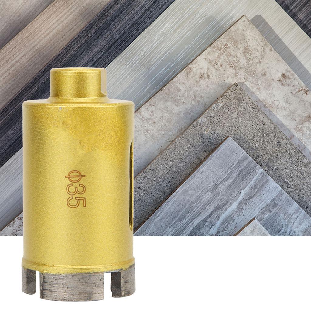 Diamond Drill Bit Marble Ceramic Tile Wall Glass Angle Grinder Hole Saw Tool 30mm32mm35mm35mm