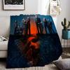 C-Criminals Minds Suspense Tv Show Throw Lightweight 240g Flannel Blanket Soft Skin-friendly for Summer Cooling