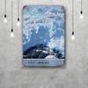 kenai fjords national park Decor Poster Vintage Tin Sign Metal Sign Decorative Plaque for Pub Bar Man Cave Club Wall Decoration