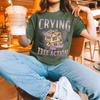 Funny DnD Crying Is A Free Action D20 Dice T Shirt Retro RPG Tabletop Gamer Dungeons and Dragons Gift Tshirt Man Women T-shirt