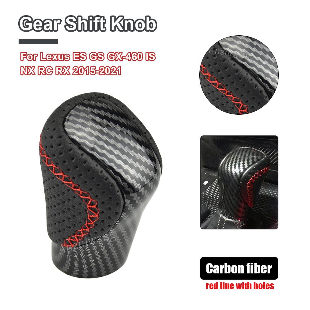 For Lexus ES IS GS RX ES350 GS300 GX460 IS300 GS450H NX300H RC300 RX350 Automatic Gear Shift Knob PU Leather Shifter Lever Stick