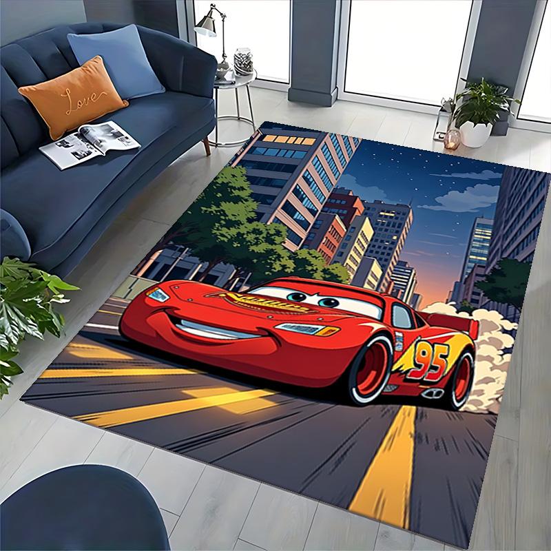 1pc Mcqueen Spirit Carpet Rug for Bedroom Living Room Decor Sofa Home Game Area Rug Non-slip Floor Mat. D0730045