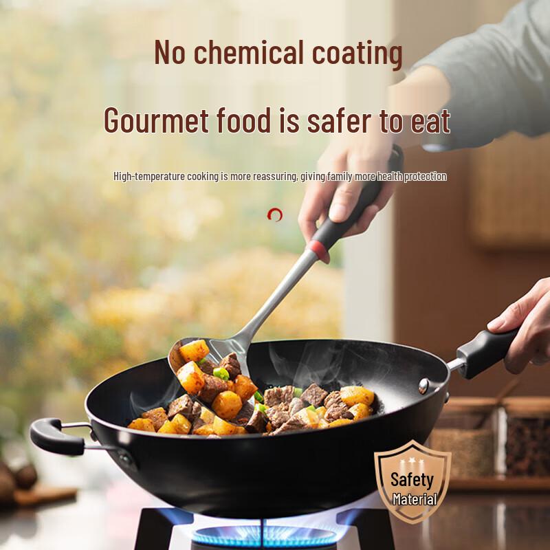 Supor 34cm Non-Stick Wrought Iron Wok