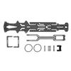 RC Car Chassis Professional Light Weight High Strength Carbon Fiber Chassis Kit for 1:10 RC Drift Car