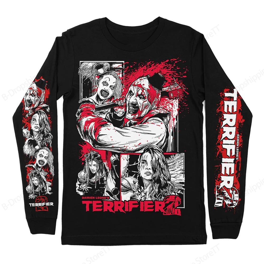 Herbst 3D Horrorfilm Bedruckte Sweatshirts Modische Lässige Sport Langarm Herren Sweatshirts