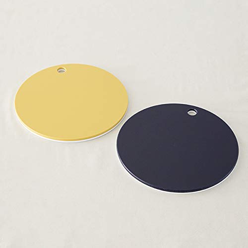 Harumi Kurihara Round Cutting Board (Medium) Mustard