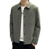 Men's Casual Jacket Spring New Lapel Fashion Spring and Autumn Comfortable Simple Versatile Coat