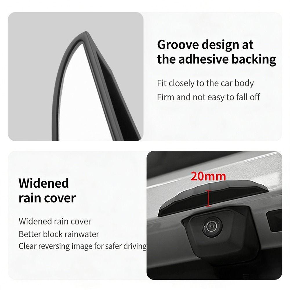 Rainproof Protection Car Rear Camera Rain Cover Anti-Rain Protection Guard  Daily Driving