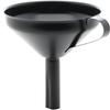 Steel Kitchen Funnel For Jars And Bottles + Strainer