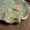Chinese Style Twist Braid Push-pull Bracelet Light Luxury High-end Jewelry Bracelet