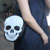 Creative Halloween Skull Shoulder Bag Gothic Novelty Leather Candy Bag  Children