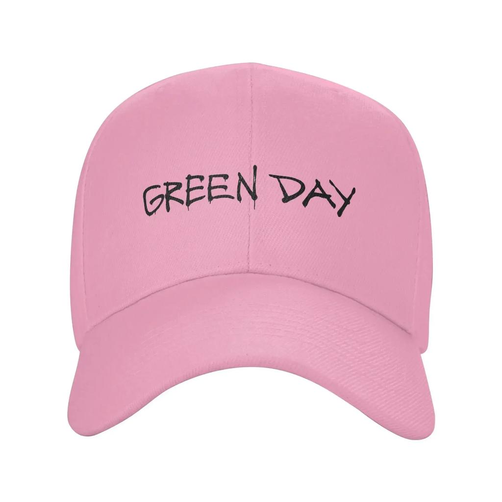 Custom Classic Unisex Green Days Rock Roll Baseball Cap Adult Adjustable Dad Hat Women Unisex Sports