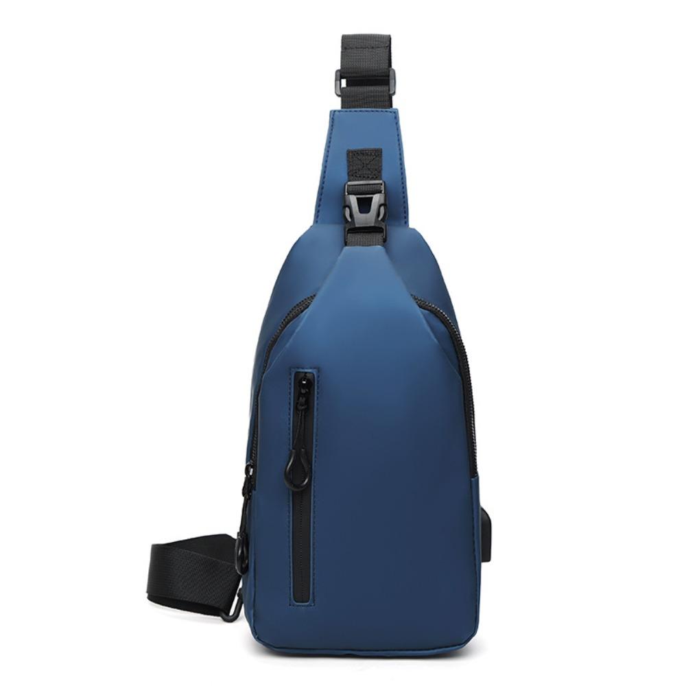 Oxford Cloth Men's Chest Bag Large Capacity Sports Walking Bag Outdoor Crossbody Bag  Cycling