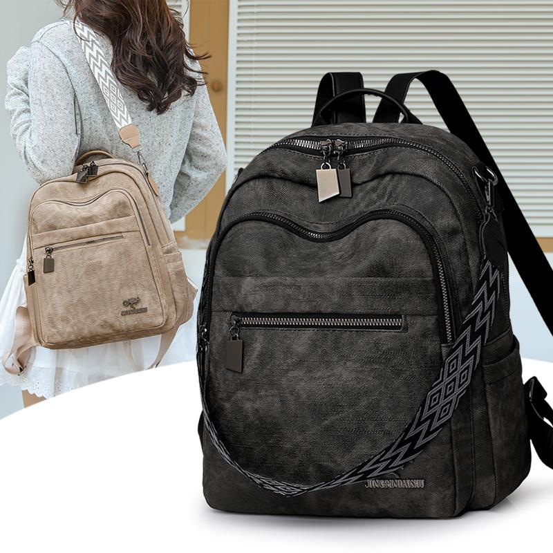 PU Shoulder Bag Women's Multi-function Shoulder Bag