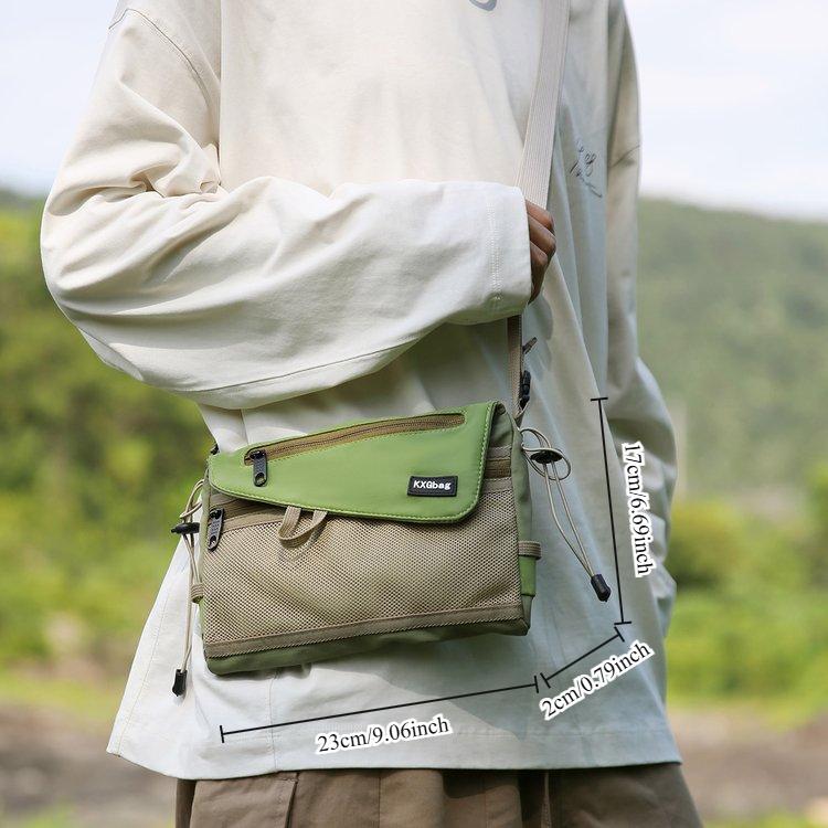 Lightweight Casual Crossbody Bag, Suitable for Men and Women, Perfect for Daily Commuting, Short Outdoor Hiking Trips, Street