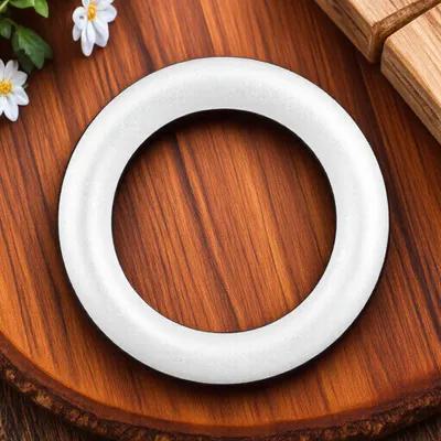 DIY Round Foam Circle Unfinished Craft Ring Painting Wreath Party Decoration Foam Circles for Crafts Novelty Foams Circle