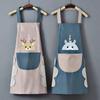 Waterproof Adult Half Apron - Oil-Proof, Dirty-Resistant, Wipable Kitchen Bib
