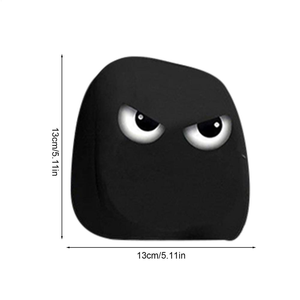 2pcs Car Headrest Cover Halloween Decoration Funny Auto Headrest Covers Soft Interior Accessories For SUV Vehicle Automotive