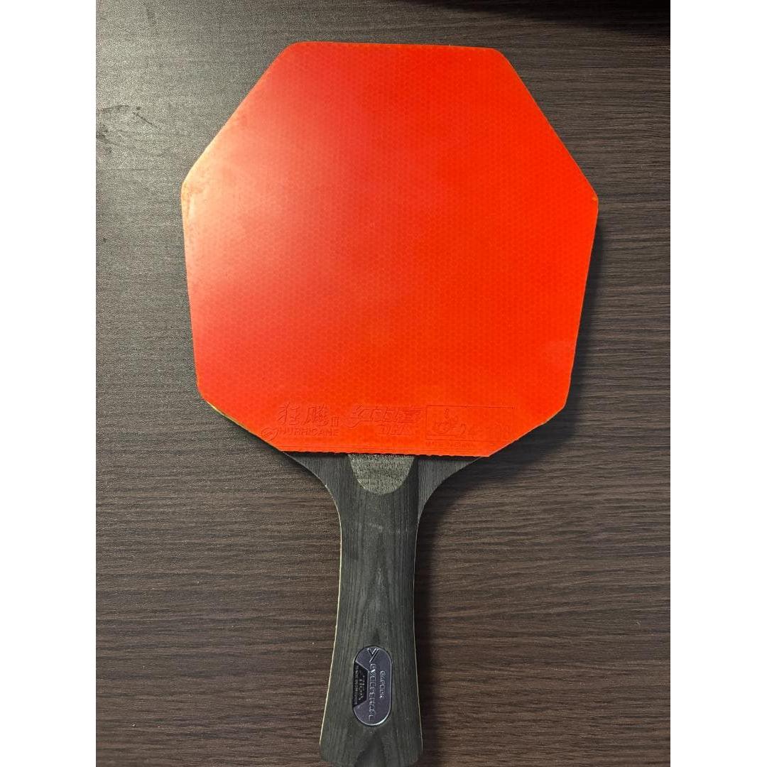 Used STIGA Cybershape Carbon table tennis racket