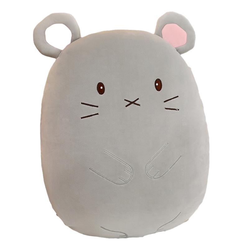 

Плюшевая кукла Squishmallows, мягкая подушка в виде животного, детская, кролик, свинья, подарок, игрушки Mouse,40cm/15.75in