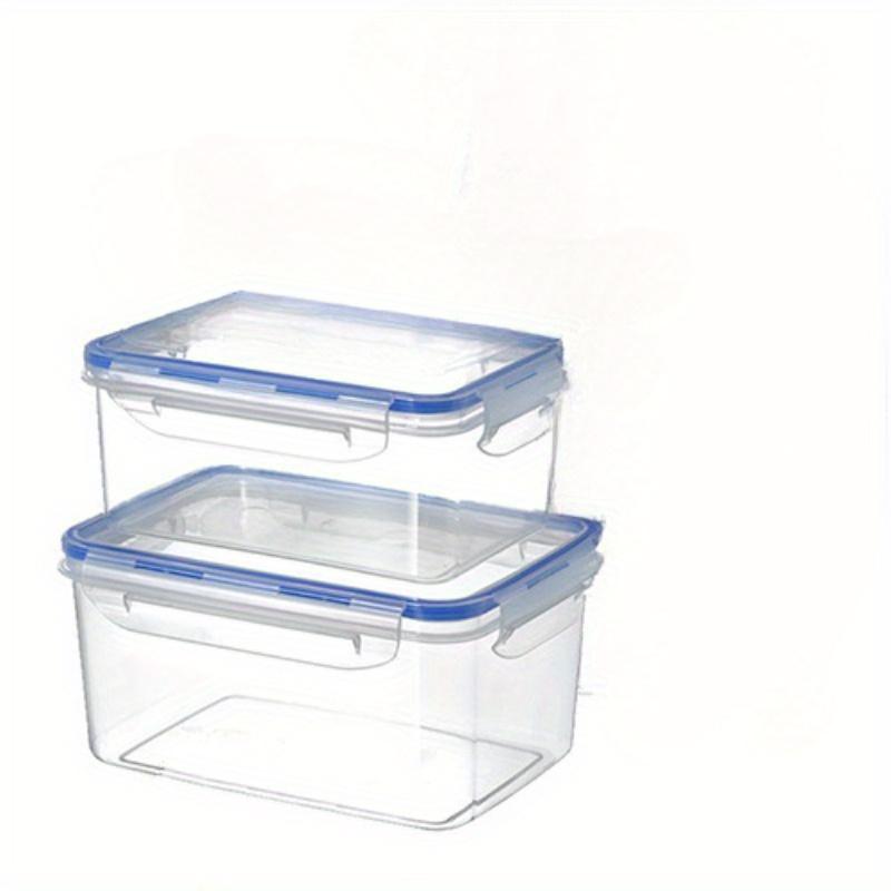1 Set Large Capacity Airtight Food Storage Container - Reusable, Flip-Top Bread & Kitchen Organizer Box with PTFE Coating