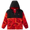 Kids Fleece Lined Hooded Sports Jacket