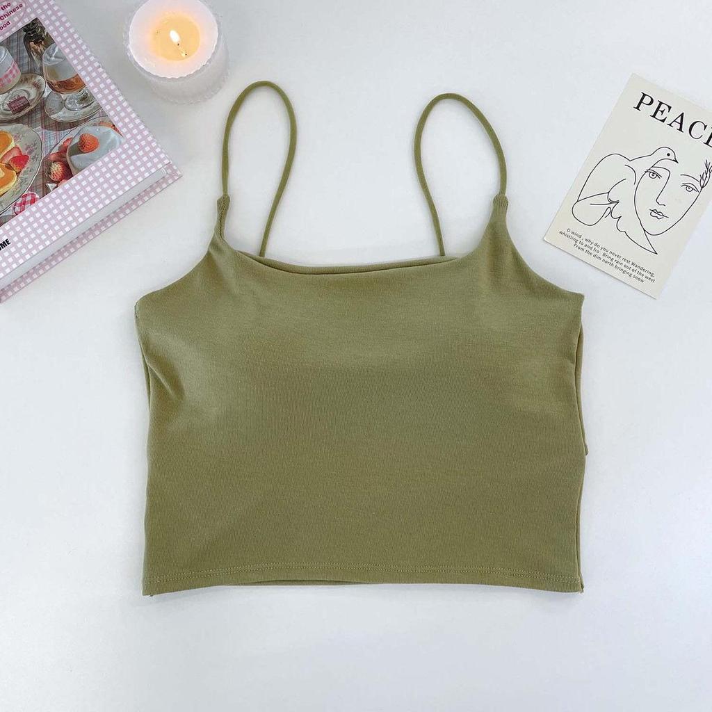 Summer Spicy Backless Camisole with Chest Pads: Bodycon Bandeau Top for Layering or Outerwear