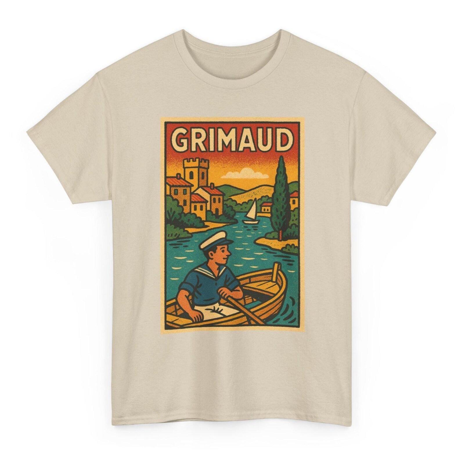 Grimaud T-Shirt Unisex: Retro France Tee S