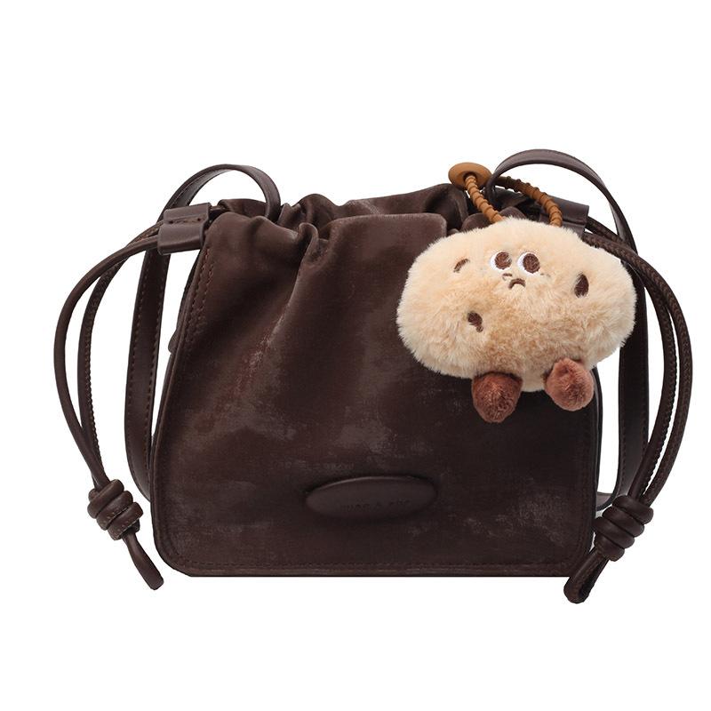 Small Bag Women's Solid Color New Bag Versatile Messenger Bag