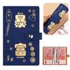 Get Rich Overnight 100 Envelopes Money Saving Challeng Save Money Large Capacity Mini Binder Savings Challenge Reusable PU