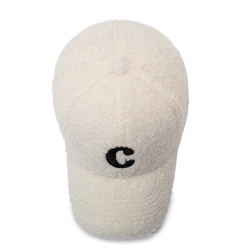 Lilang Women's Korean Style Warm Lambswool Baseball Cap