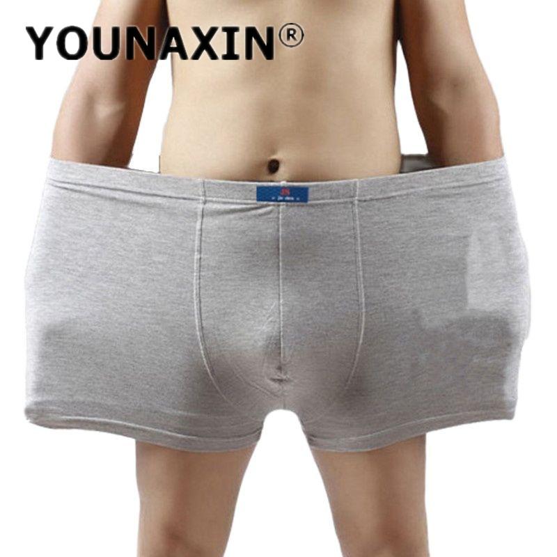 Europe Big Size Men's Underwear Panties Boxer Briefs Modal Underpants Boy Undies Undershorts Solid Color Knickers S M L XL 2XL