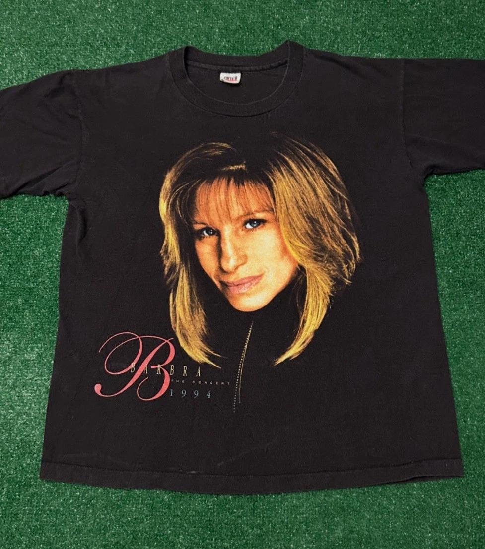 Vintage 90s Barbra Streisand Concert 1994 VTG Shirt Size Large Band Tee 1990s 3XL