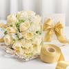 1 Pieces of Gold Ribbon, Luxurious Glossy Gift Packaging Ribbon, Suitable for Gift Packaging, Wedding, Birthday Decoration