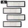 2/4 Filter Cartridges For Xiaomi Robot Vacuum Cleaner S40/OV81 - Washable And Reusable Replacement Filters