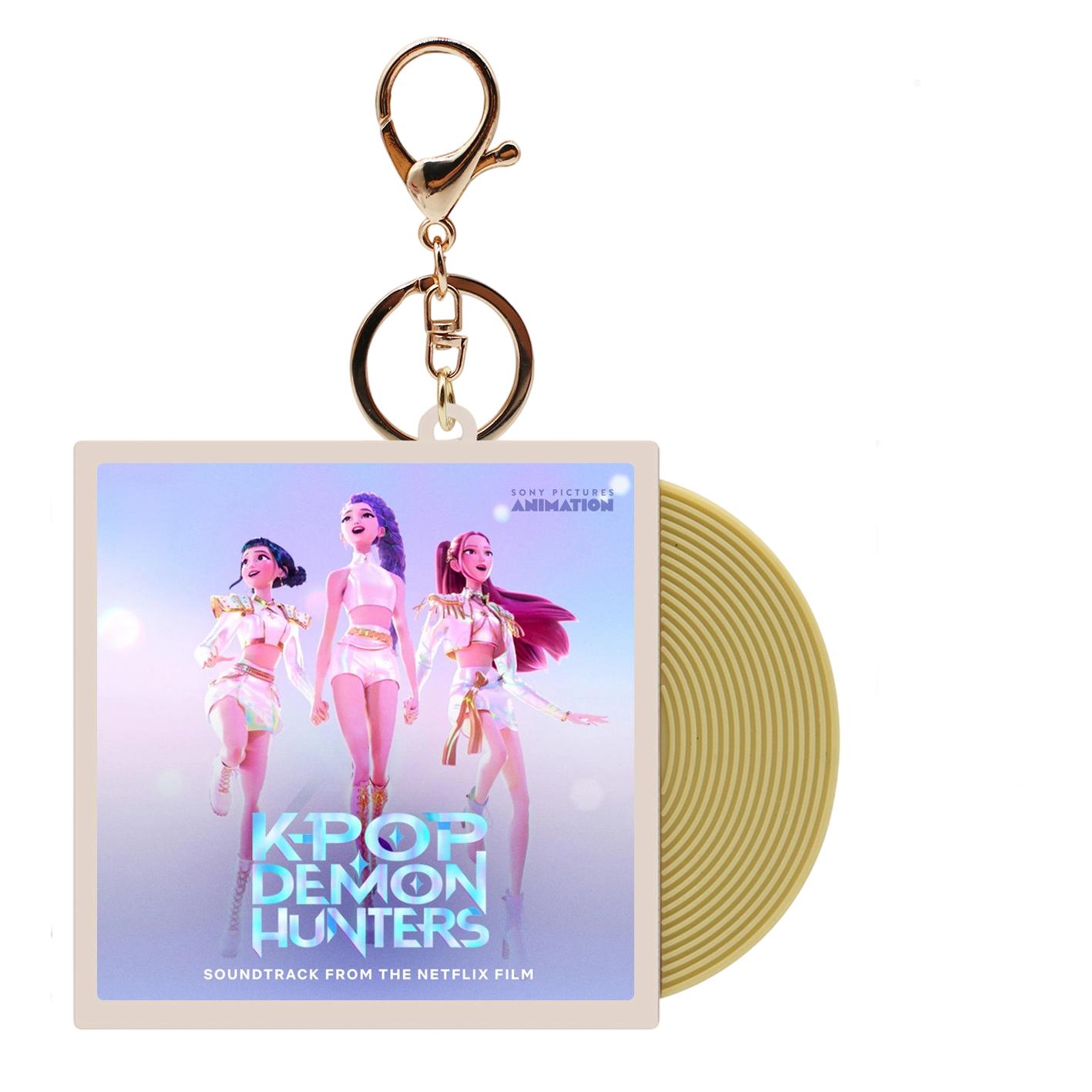 

Черный виниловый брелок для ключей Аниме Периферия Маленькая подвеска One Size