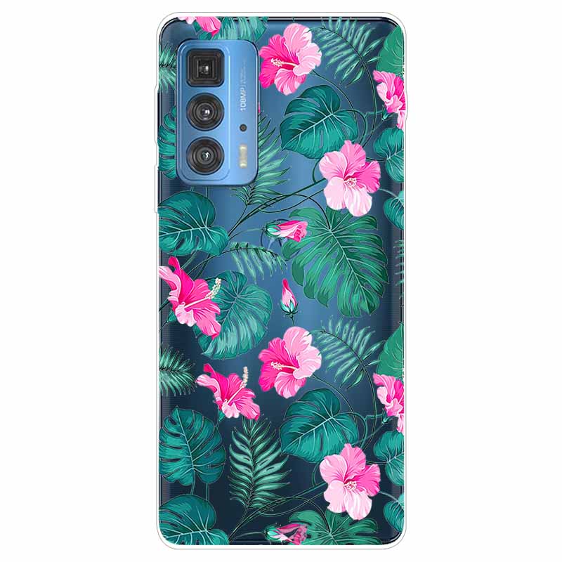 Für Motorola Moto Edge 20 Pro Lite 5G Hülle Silikon Weich Transparent Hülle für Moto Edge20 Fusion Pro Handyhülle Transparent TPU Hülle