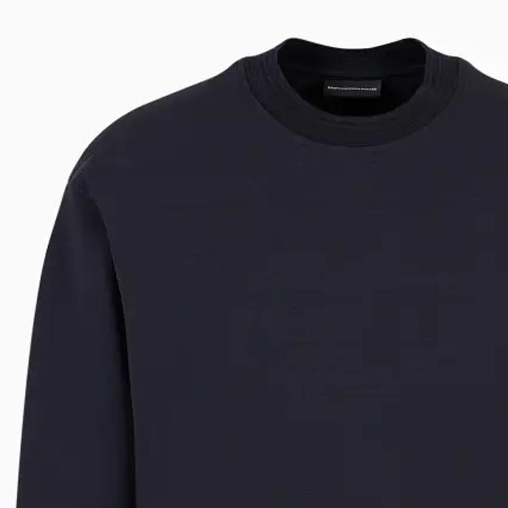 EMPORIO ARMANI Eagle embossed Sweatshirt 3D1MDX-1JHSZ-0962