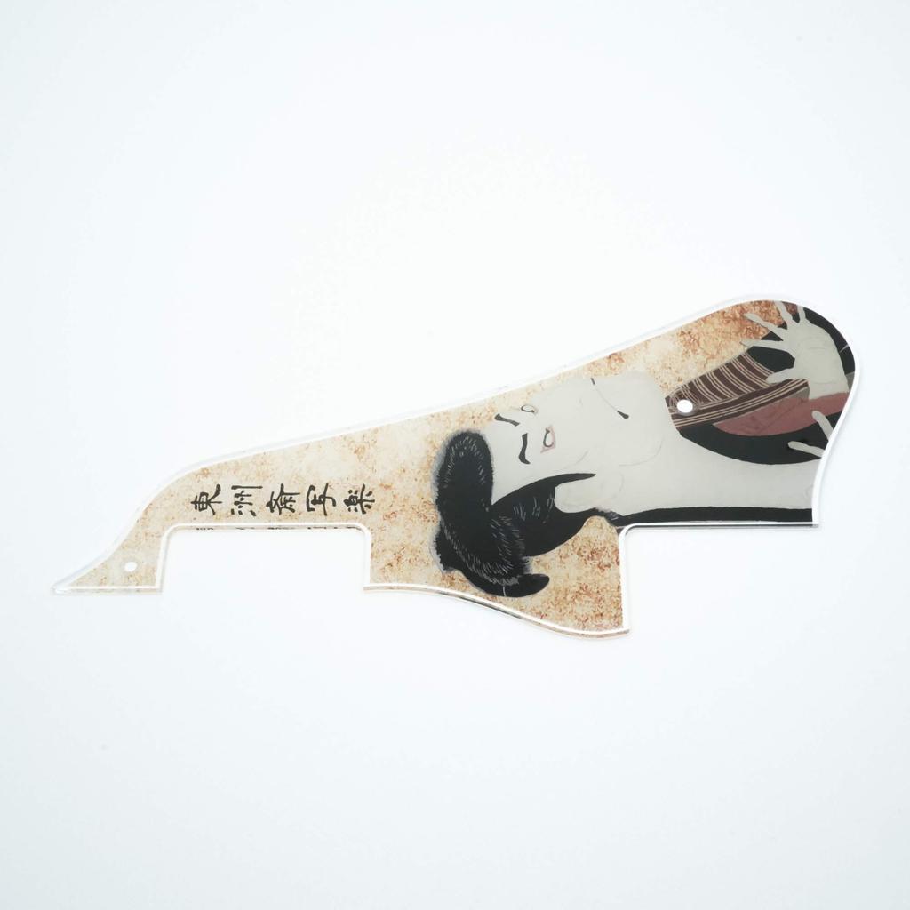 SCORELAY PICKS Les Paul Pickguard [Sharaku Print] SC-GPL015