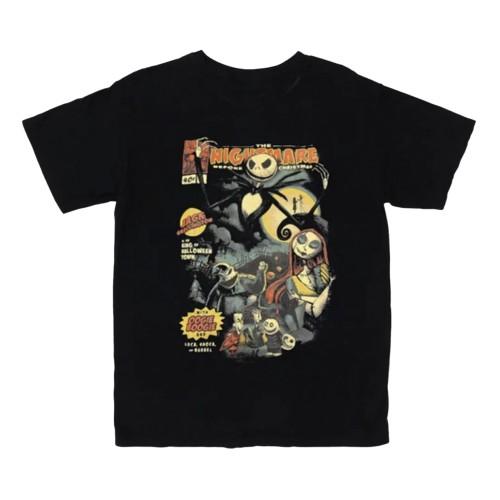 Nightmare Before Christmas Unisex Adult Comic T-Shirt
