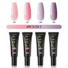 PHOENIXY Poly Nail Gel na prodloužení nehtů Rychlý stavební gel na prsty s 37 barvami Poly Nail Gel na prodloužení a akrylový gelový lak na nail Art