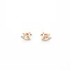 925 Sterling Silver Year of the Horse Diamond-Inlaid Earrings: Light Luxury Chinese Style Fashion Accessories for Women