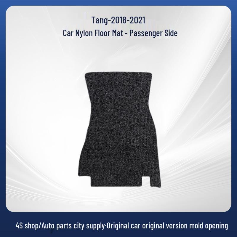 Black Nylon Flocking Floor Mats for BYD Tang 2018-2021